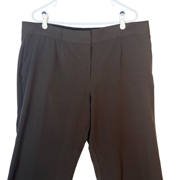 Briggs Women's Brown Wide Leg Pants Trousers Size 20WS - Picture 3 of 13